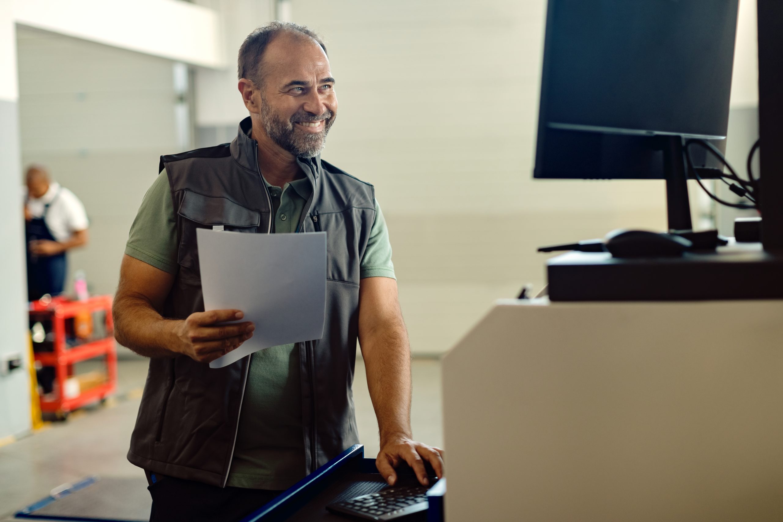 technicien support de proximité au kioske IT